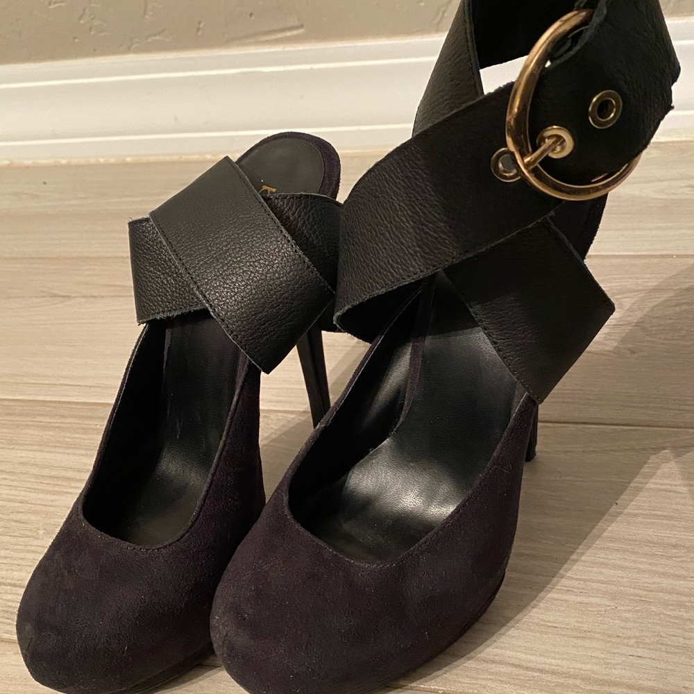 Bebe Black Heels